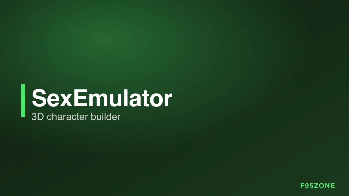 SexEmulator — Customizable 3D character builder